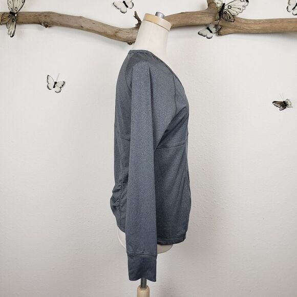 Be maternit Ingrid & isabel gray long sleeve top - Picture 5 of 5